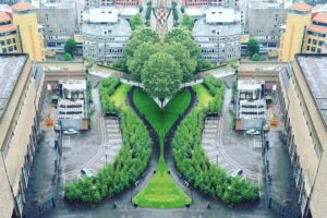 Green space in the city